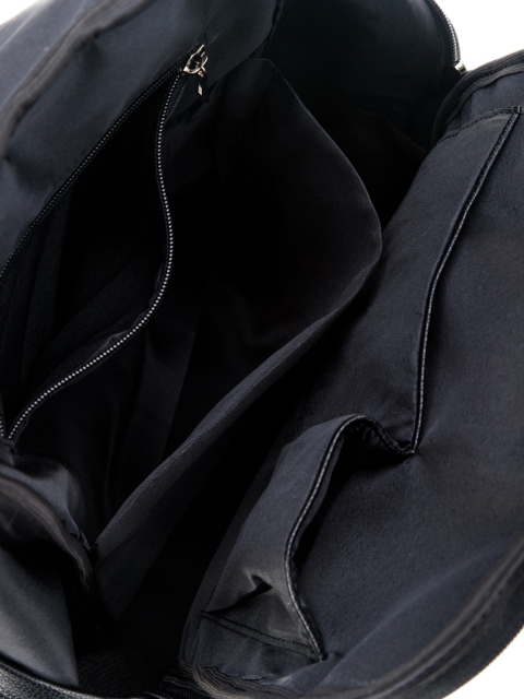 Рюкзак черный 42x10x22 искусственная кожа