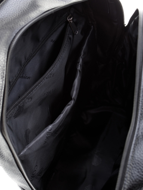 Рюкзак черный 40x18x30 эко кожа