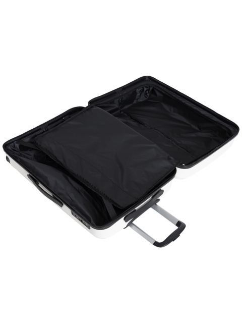 Белый чемодан из полипропилена PP-07 67x27x46