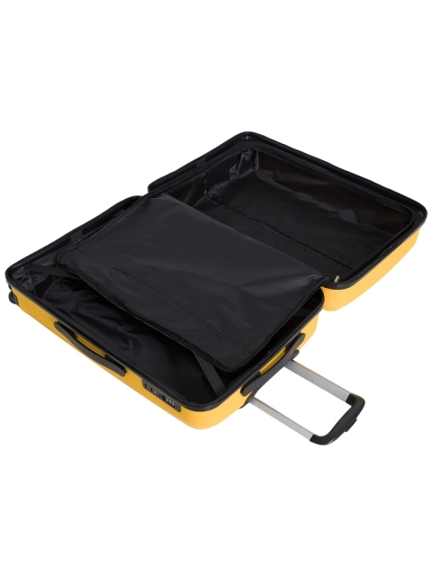 Желтый чемодан из полипропилена PP-07 67x27x46