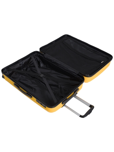 Желтый чемодан из полипропилена PP-07 67x27x46