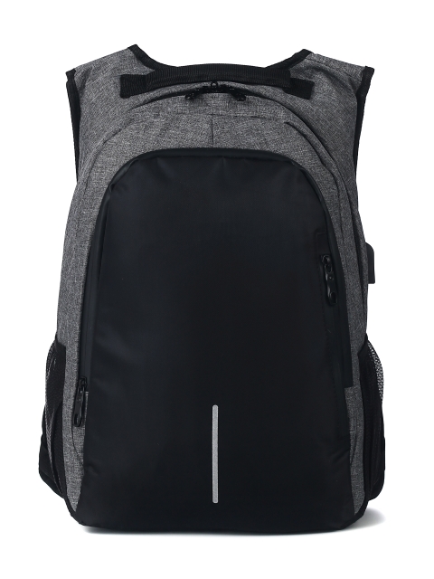 Рюкзак черно-серый 51x15x30 100% нейлон