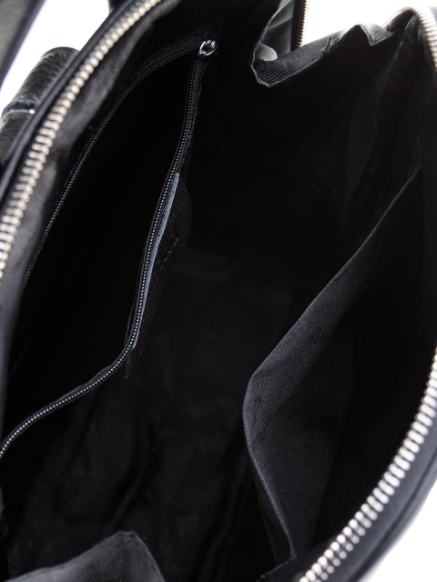 Рюкзак черный 32x10x27 натуральная кожа