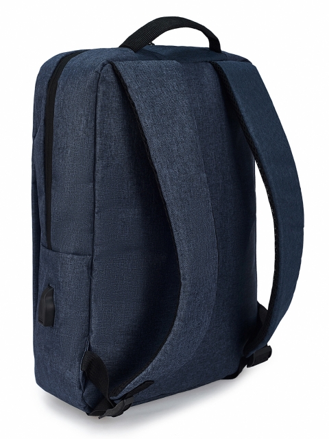 Рюкзак синий 40x10x28 ткань