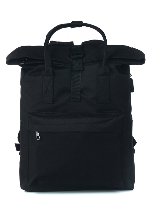 Рюкзак объемный черный 54x14x30 100% текстиль
