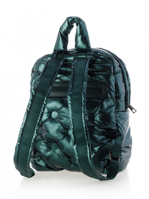 Рюкзак зеленый 35x12x25 ткань