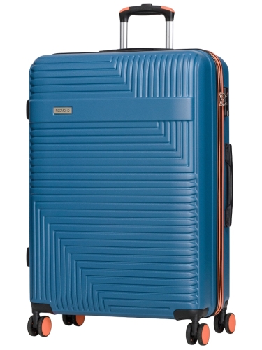 Синий чемодан 77х34х51