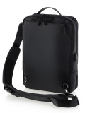 Сумка-рюкзак черная ткань - вид товара 3