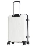 Белый чемодан из полипропилена PP-07 67x27x46 - вид товара 2
