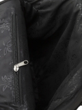 Рюкзак черный с молнией искусственная кожа - вид товара 4