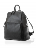 Рюкзак черный 30x15x31 искуственная кожа - вид товара 1