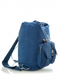 Сумка-рюкзак синяя 35x10x27 100% нейлон - вид товара 4