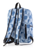 Рюкзак синий 42х14х30 ткань - вид товара 2