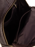 Рюкзак коричневый на одно плечо 29x6x15.5 натуральная кожа - вид товара 3