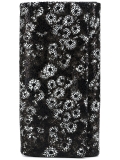 Портмоне черно-белый 18x3x10 натуральная кожа - вид товара 3
