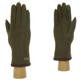 Перчатки темно-зелёные полиэстер - вид товара 2