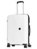 Белый чемодан из полипропилена PP-07 67x27x46 - вид товара 1