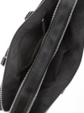 Натуральная кожаная сумка черного цвета - вид товара 3