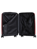 Красный чемодан из полипропилена PP-07 55x21x39 - вид товара 4