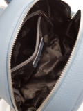 Рюкзак голубой 26x11x20 натуральная кожа - вид товара 3