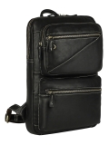 Рюкзак черный 37x11x28 натуральная кожа - вид товара 2