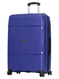 Синий чемодан из полипропилена PP-08 77х34х51 - вид товара 1