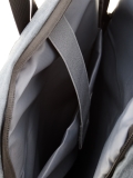 Рюкзак черно-серый 38x12x28 ткань - вид товара 3