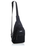 Рюкзак черный 30x5x18 полиэстер - вид товара 1