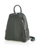 Рюкзак зеленый 30x11x23 натуральная кожа - вид товара 1