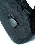 Рюкзак черный ткань - вид товара 4