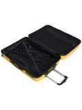 Желтый чемодан из полипропилена PP-07 67x27x46 - вид товара 4