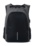 Рюкзак черно-серый 51x15x30 100% нейлон - вид товара 2