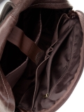 Рюкзак коричневый 40x18x33 натуральная кожа - вид товара 3