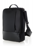 Сумка-рюкзак черная ткань - вид товара 4
