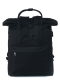 Рюкзак объемный черный 54x14x30 100% текстиль - вид товара 3