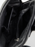 Рюкзак черный 30x12x25 искусственная кожа - вид товара 3