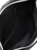 Рюкзак через плечо черный из натуральной кожи - вид товара 3