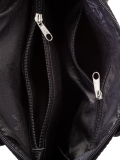 Рюкзак черный с накладным карманом искусственная кожа - вид товара 4